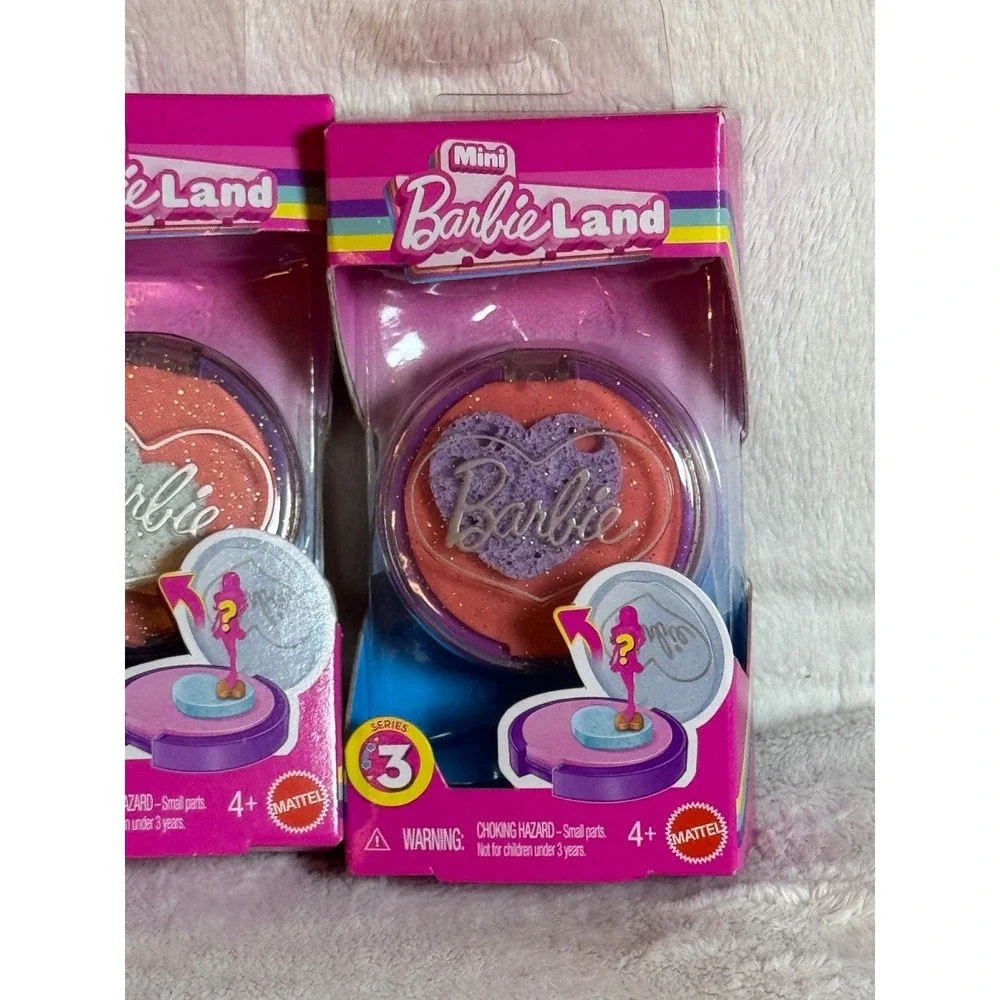 Barbie BarbieLand Mini Doll Blind Box Compact Series 3 Lot of 3. New - Mattel